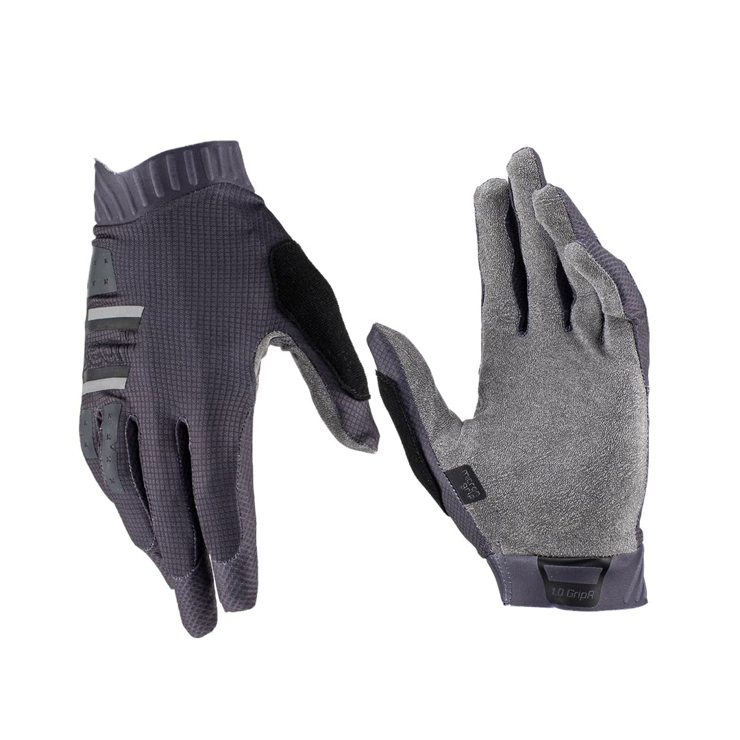 Leatt Men's MTB 1.0 Gloves Gripr L Stealth, L Stealth