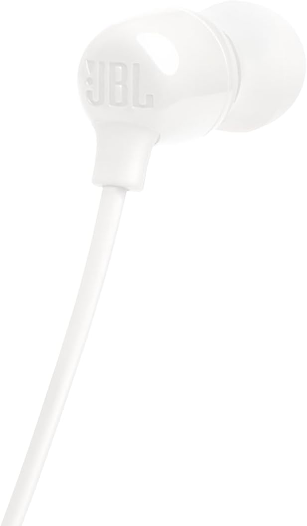 JBL Tune 135BT Bluetooth Wireless In Ear Kopfhörer mit 3 Tasten Mikrofon/Fernbedienung und Flachkabe