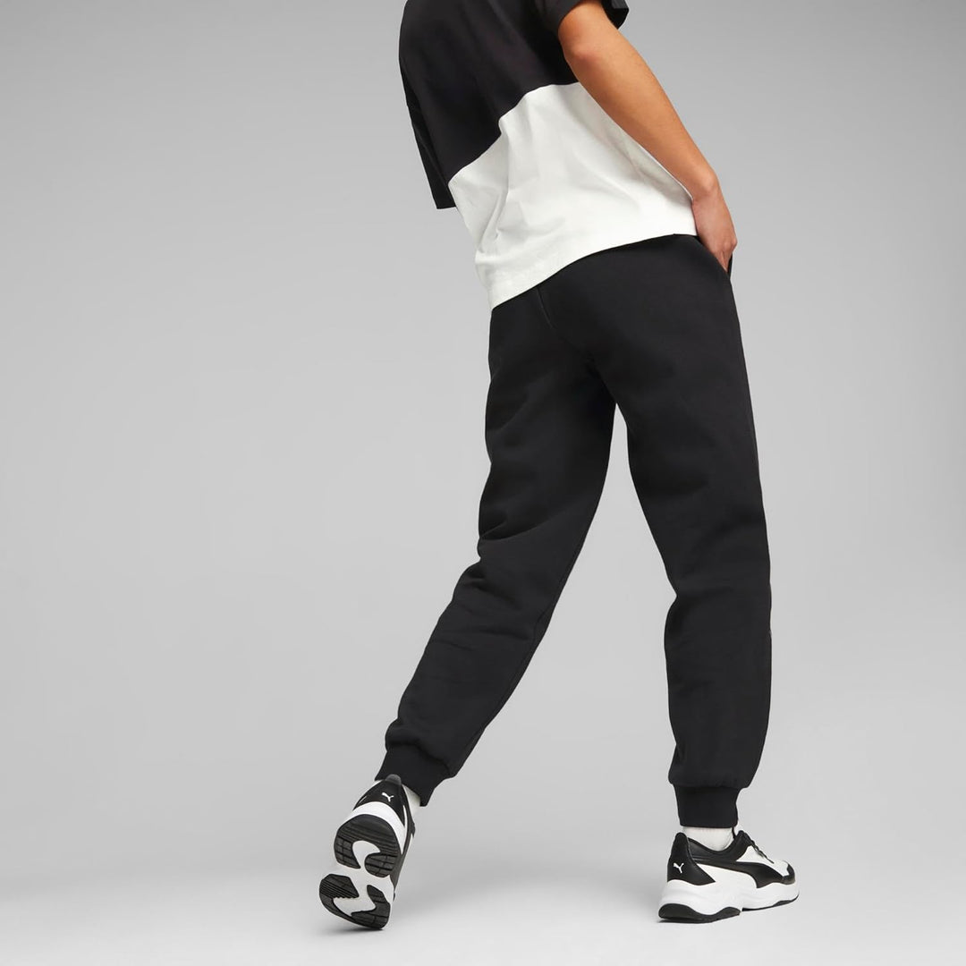 PUMA Damen Power Colorblock Sweatpants FL Strickhose XS Puma Schwarz, XS Puma Schwarz