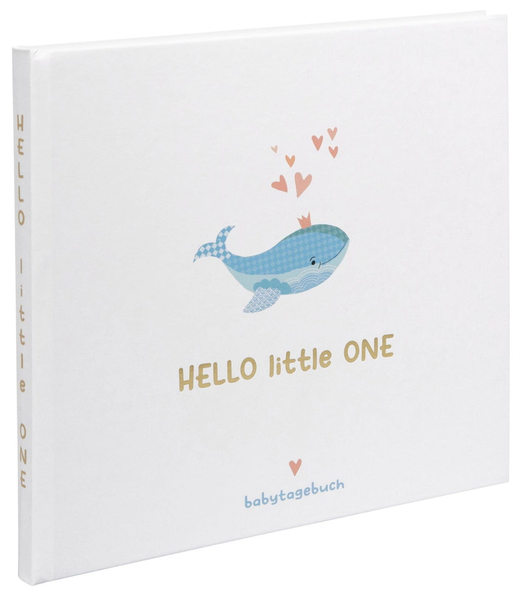 goldbuch 50 500 Babytagebuch Little Splash, Erinnerungsalbum mit 100 illustrierten Seiten, Einband m