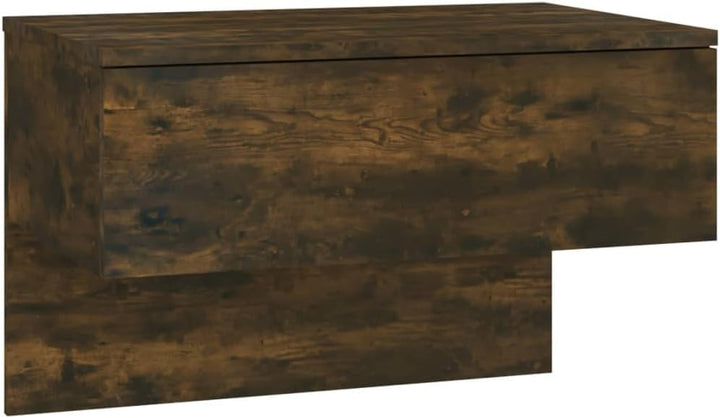 FIRBNUS Nachtschränkchen Nachtkommode Wand-Nachttisch Räuchereiche Holzwerkstoff 60x40x40 Bett Kommo