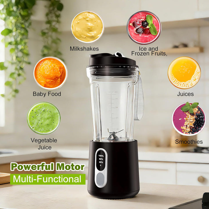 Tragbarer Mixer Standmixer Smoothie Maker : 500ml Mini Blender, Mini Mixer Smoothie Maker to go, 300