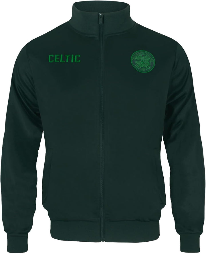 Celtic FC - Herren Trainingsjacke im Retro-Design - Offizielles Merchandise - Geschenk für Fussballf