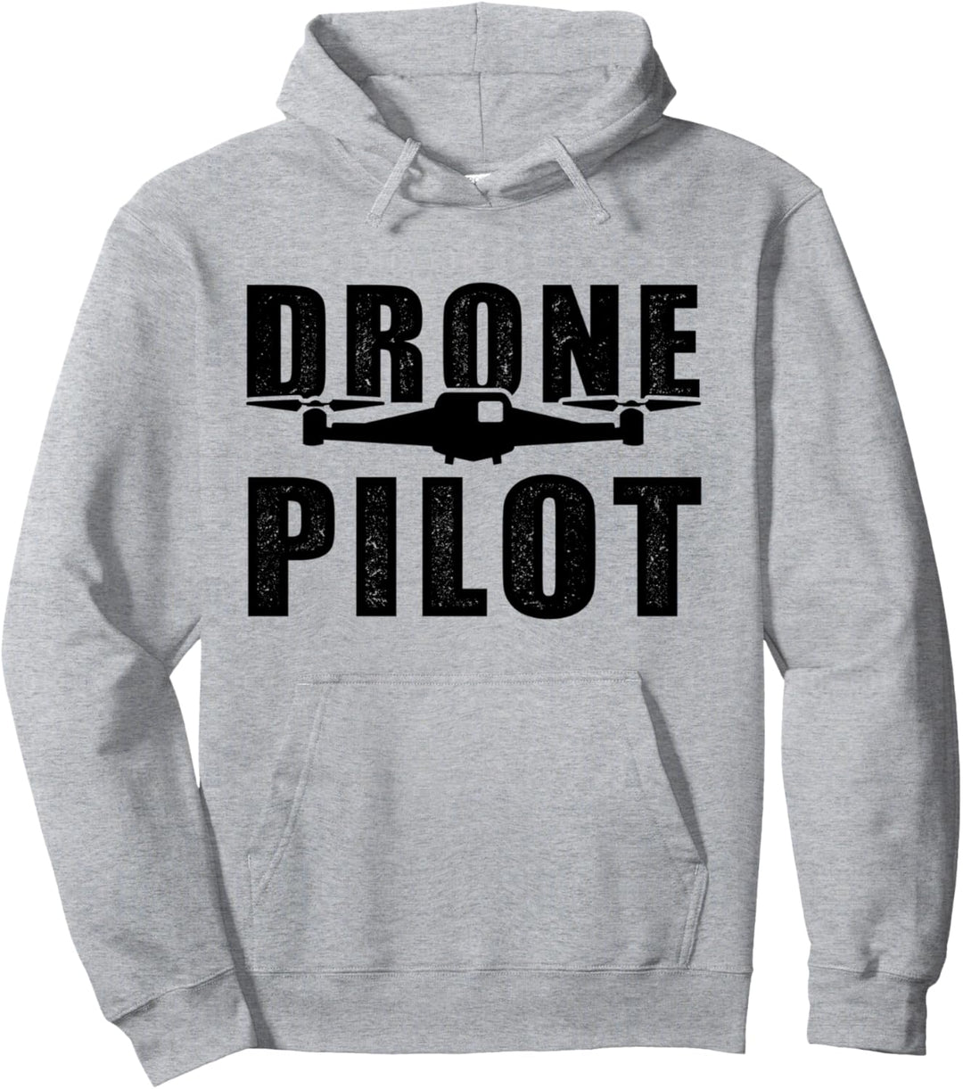 Drohne Pilot - Lustiger Drohne Quadrocopter Pullover Hoodie