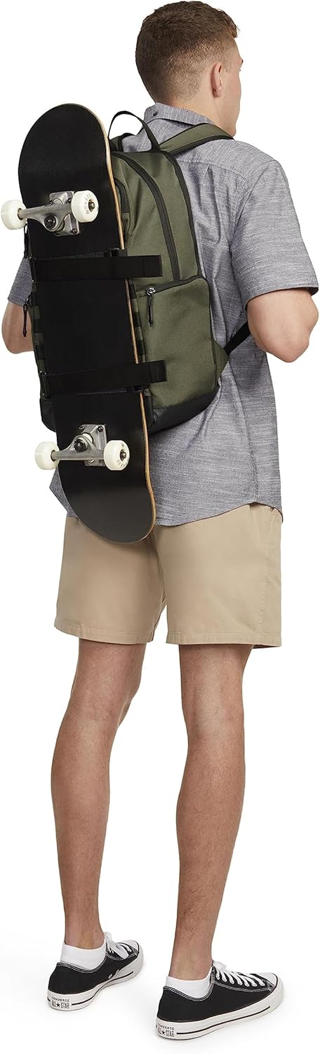 Hurley Herren One And Only Skateboard-rucksack Rucksack (1er Pack) Einheitsgrösse Oliv/Blatt für Mic