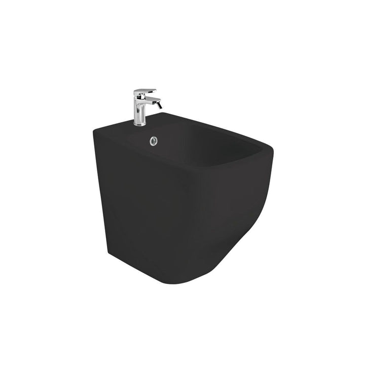 KIAMAMI VALENTINA Keramisches Standbidet Mattschwarz bündig mit der Wand