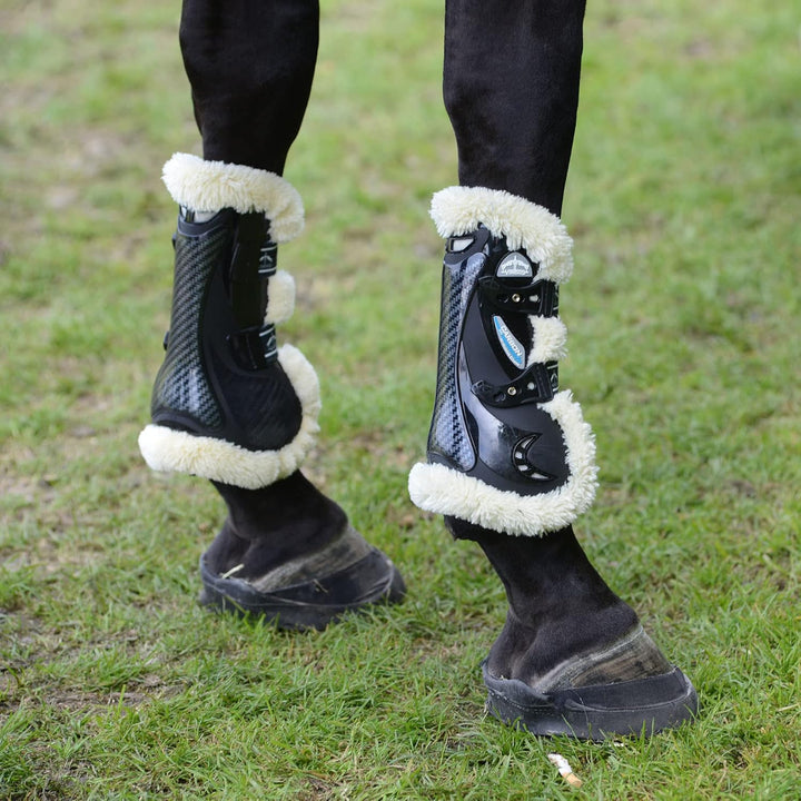 Veredus Carbon Gel Vento Save The Sheep Front Tendon Boot schwarz L, schwarz L