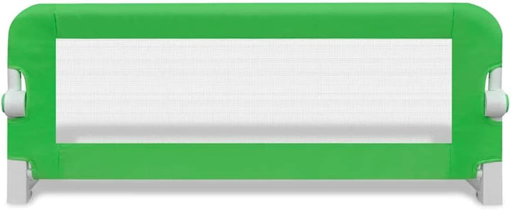 vidaXL Kinder Bettgitter Bettschutzgitter Kinderzimmer Fallschutz Baby 102cm 1 Stück (1er Pack) Grün