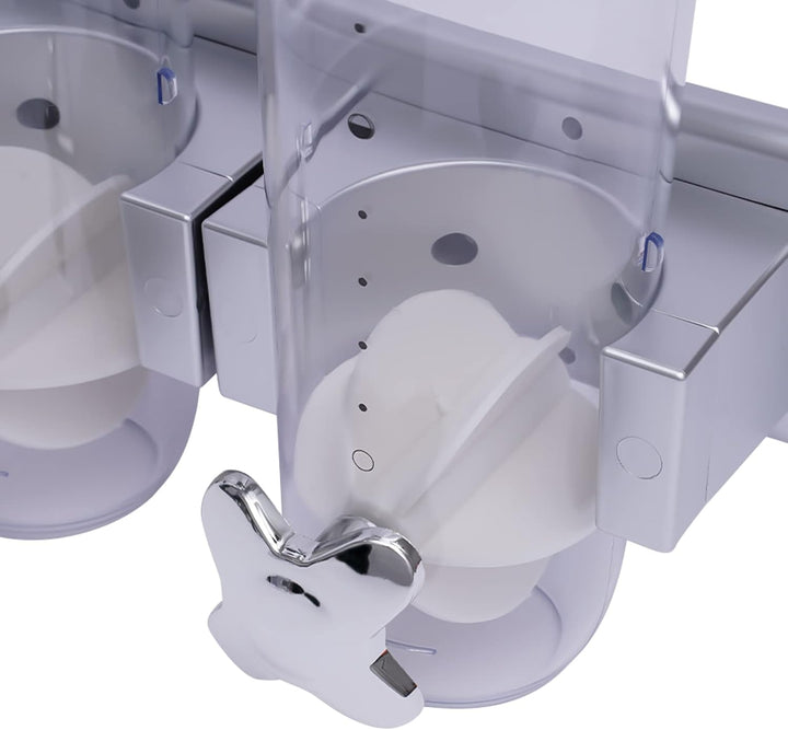 Wand Müslispender Wandmontage Cerealienspender Doppelt Müslispender, 3L Cereal Dispenser Süssigkeite