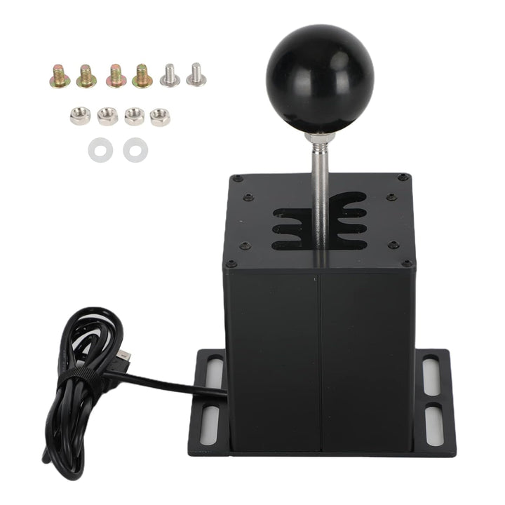 Bruce & Shark 6+R USB Shifter PC H Schalthebel für Logitech G29 G920 Lenkrad PC Schwarz [video game]