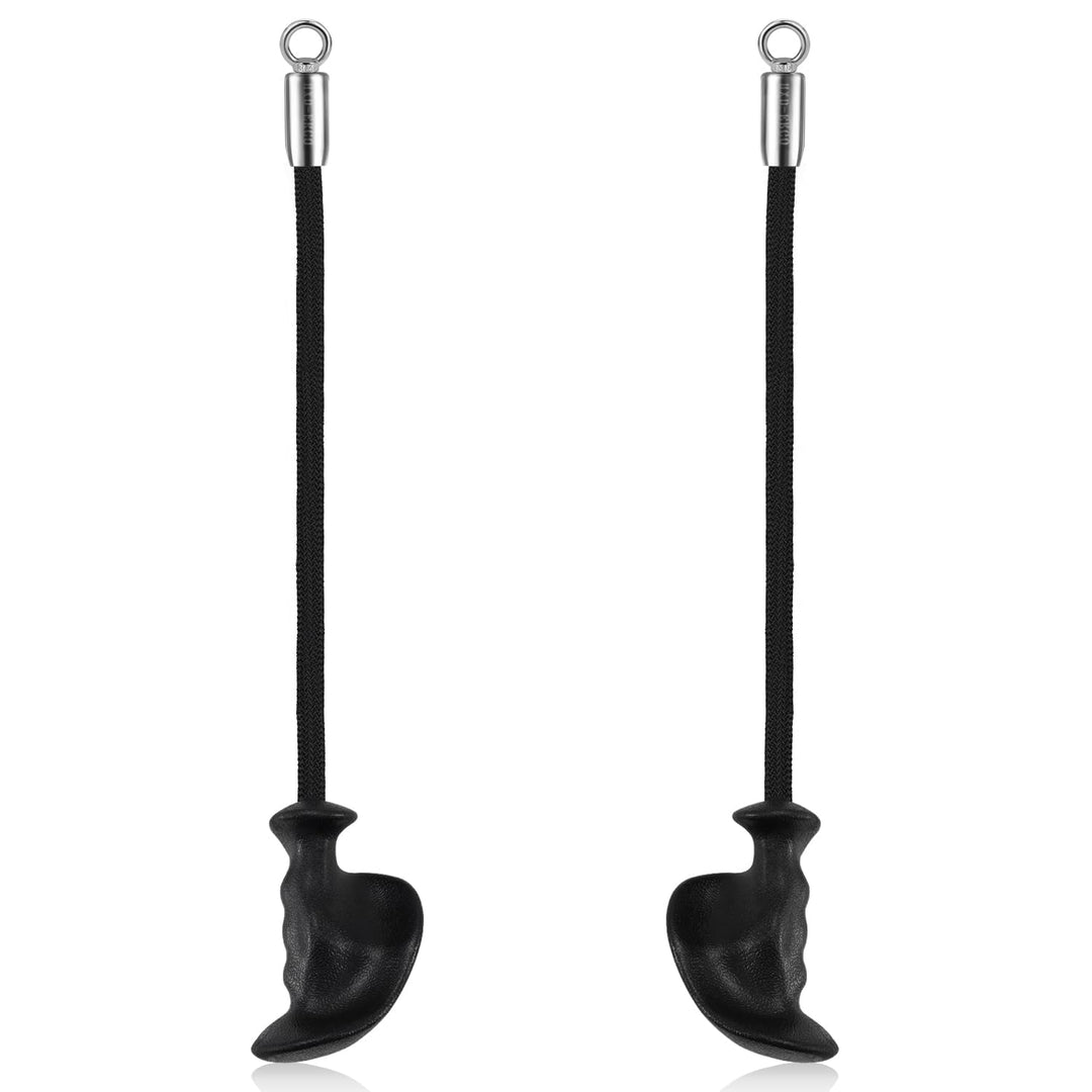 HXD-ERGO Single Trizepsseil 2er Set, Trizeps-Pulldown-Seil mit ergonomischem Griff für Kabelmaschine