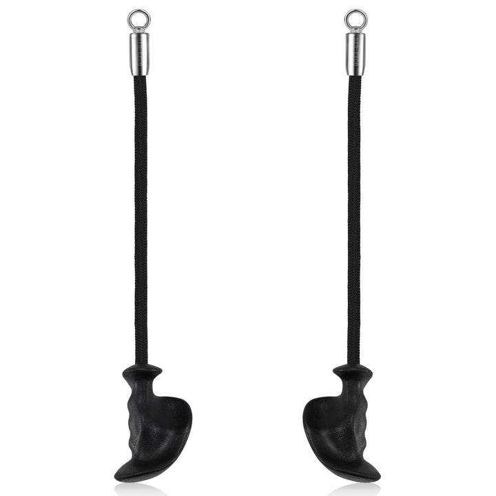 HXD-ERGO Single Trizepsseil 2er Set, Trizeps-Pulldown-Seil mit ergonomischem Griff für Kabelmaschine