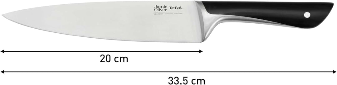 Jamie Oliver by Tefal K26701 Kochmesser 20 cm | hohe Schneideleistung | unverwechselbares Design | w