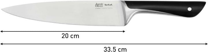 Jamie Oliver by Tefal K26701 Kochmesser 20 cm | hohe Schneideleistung | unverwechselbares Design | w
