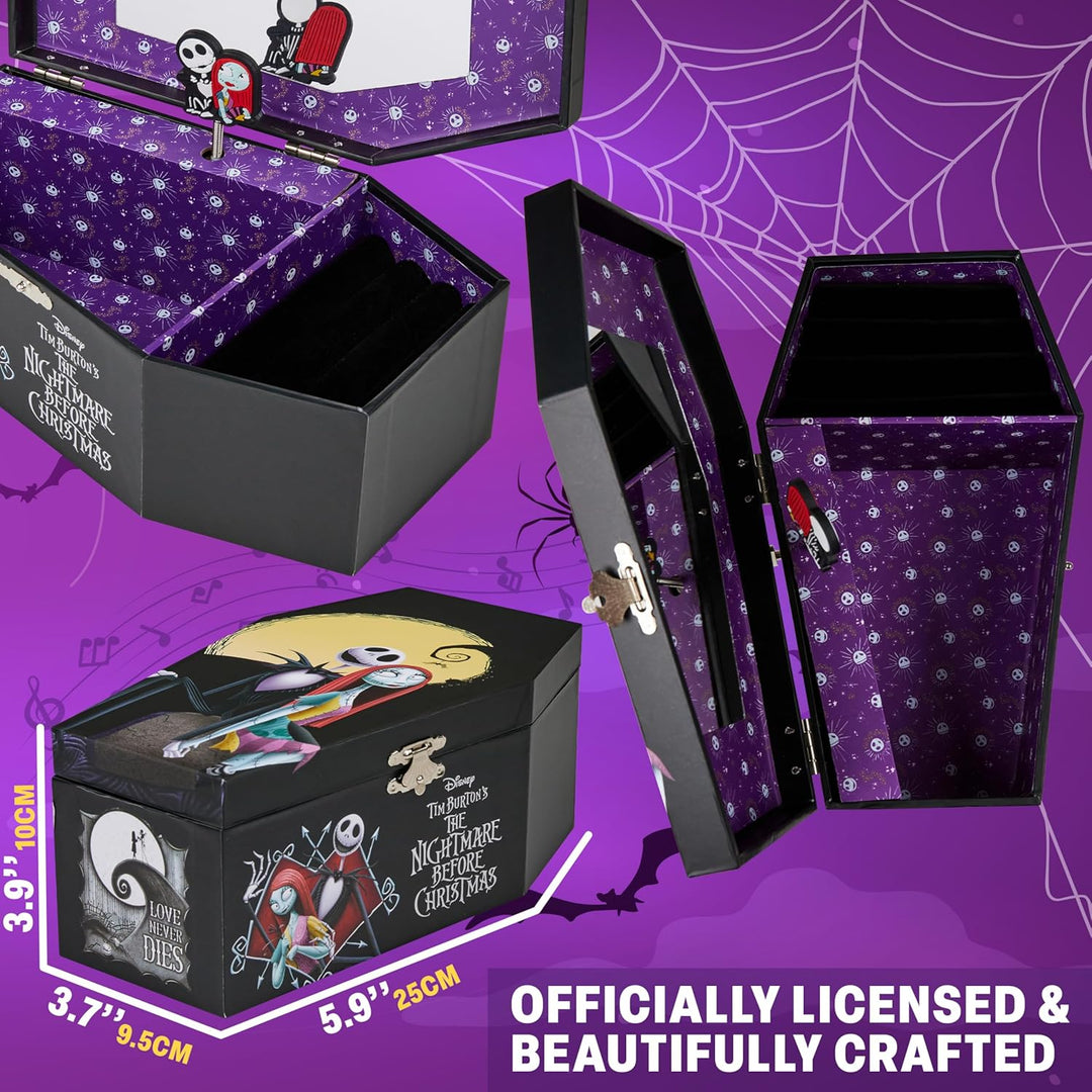 Get Trend Disney The Nightmare Before Christmas Schmuckkästchen Mädchen Musikbox Jack Skellington un