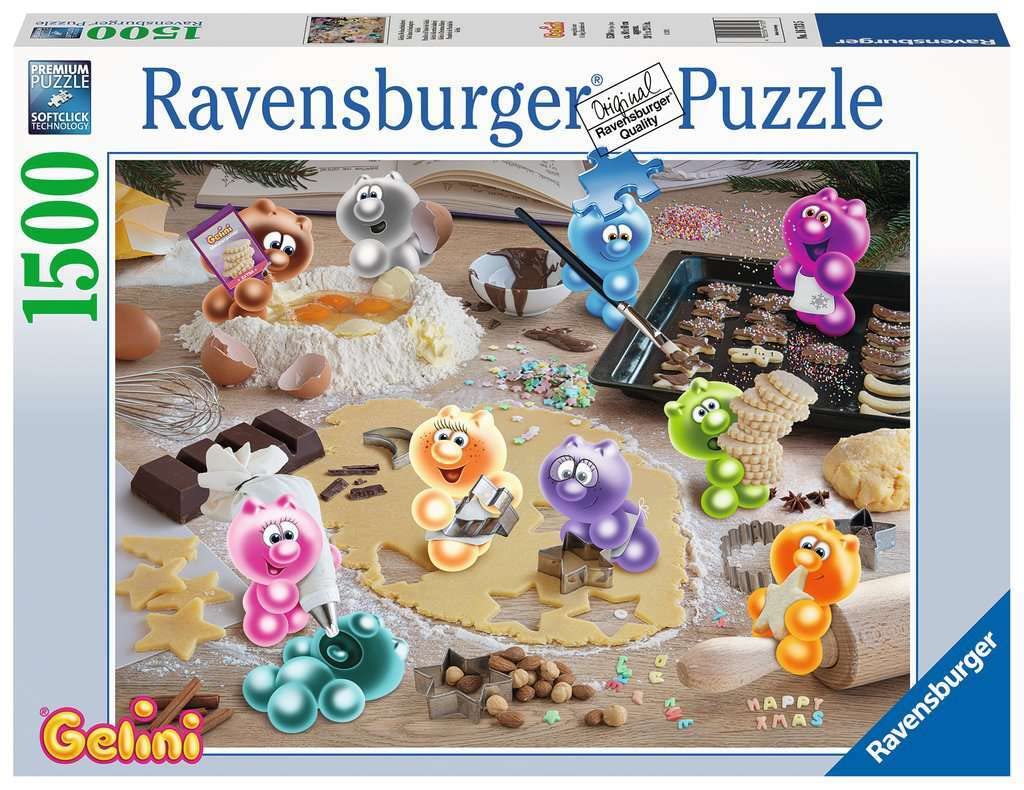 Ravensburger Puzzle 16713 - Gelinis Weihnachtsbäckerei - 1500 Teile Puzzle für Erwachsene und Kinder
