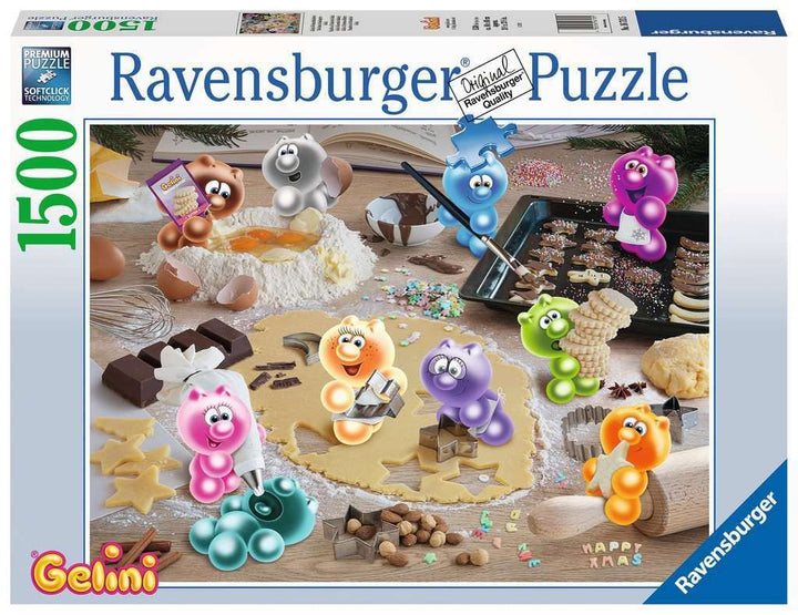 Ravensburger Puzzle 16713 - Gelinis Weihnachtsbäckerei - 1500 Teile Puzzle für Erwachsene und Kinder