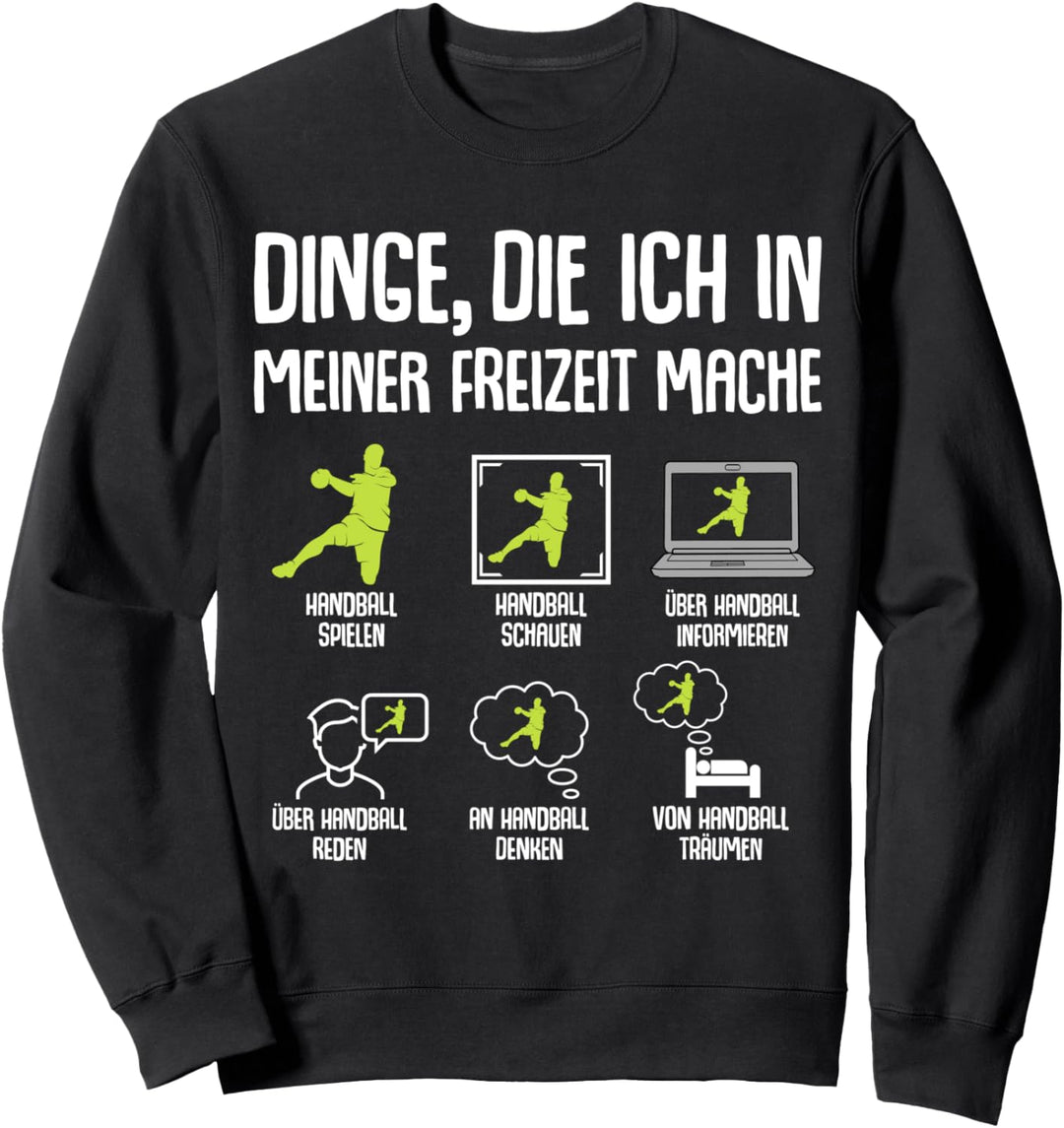 Handballer Handball Jungen Kinder Herren Sweatshirt