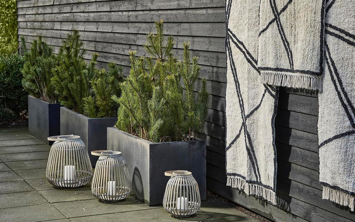 Villa Collection Amas Laterne Dia. 29 x 35 cm Natur 35 cm - dia. 29 cm Natur, 35 cm - dia. 29 cm Nat
