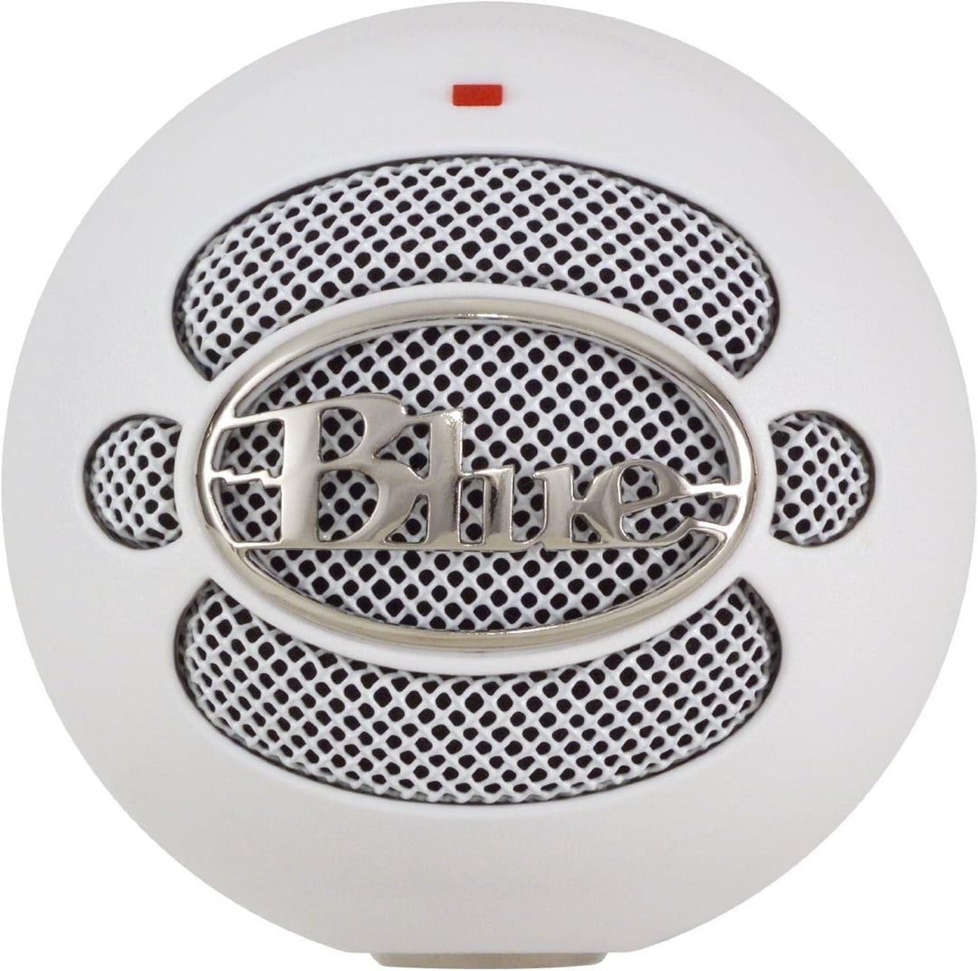 Blue Snowball USB-Mikrofon für Aufnahmen, Streaming, Podcasting, Gaming auf PC und Mac, Kondensatorm