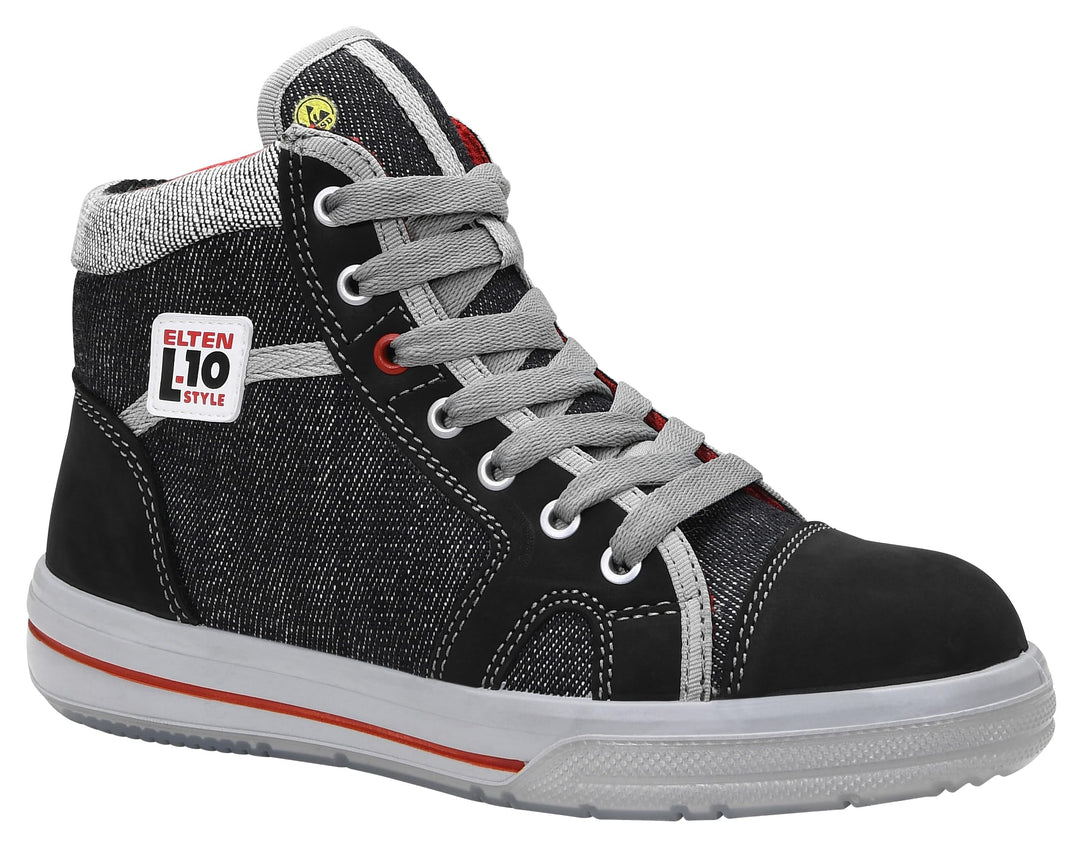 Elten Sicherheitsschnürstiefel "Sensation Lady Mid" ESD S2, Grösse 37, 74206-37 37 EU, 37 EU