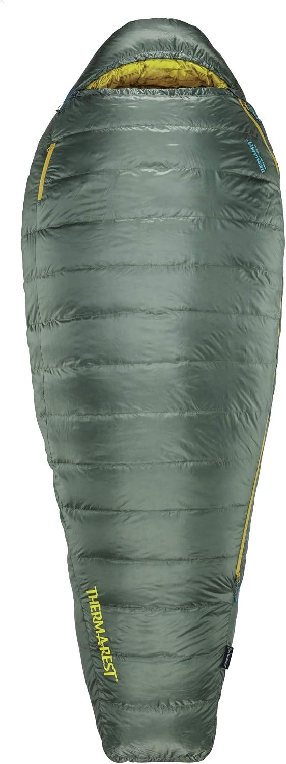 Therm-a-Rest Questar Daunenschlafsack, 6 °C Balsam Regular, 20-Degree, Balsam Regular, 20-Degree