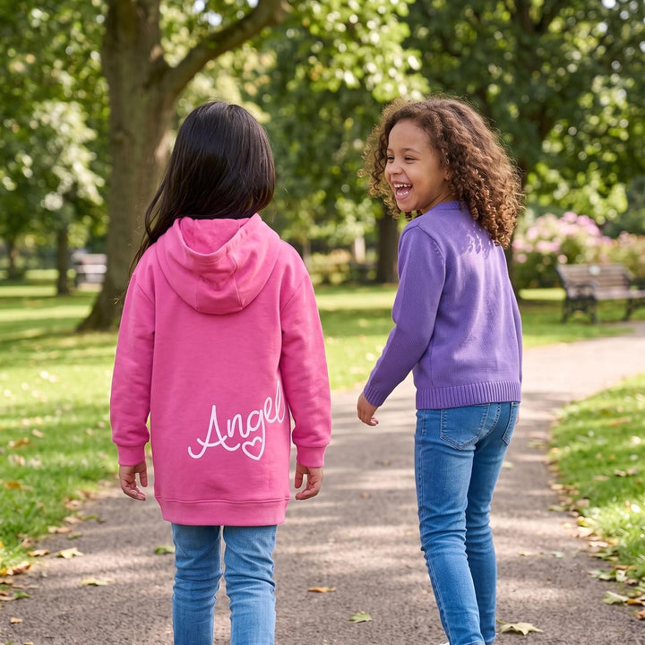Disney Stitch Pullover | Stitch Und Angel Lang Kapuzenpullover Für Mädchen | Stitch Kleidung Mädchen
