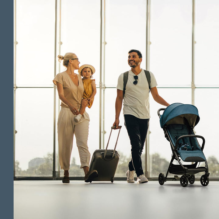 Inglesina Quid² Kinderwagen, leicht, bis 22 kg, kompakt und leicht, ideal für Flugzeuge, Alpaca Beig
