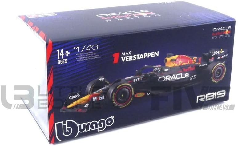 BBURAGO 1/43-38083-1 - Red Bull RB19 - Season Car 2023 (M. Verstappen)