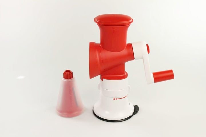 TUPPERWARE Chef Profi-Chef Eisschaber rot 2x Reiben