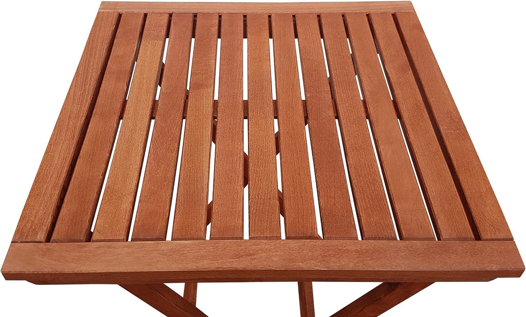 Erst-Holz Klappbarer Gartenstuhl X-Stuhl dunkel mit grünem Stoff V-10-216-04, Stühle:Einzelstück mit