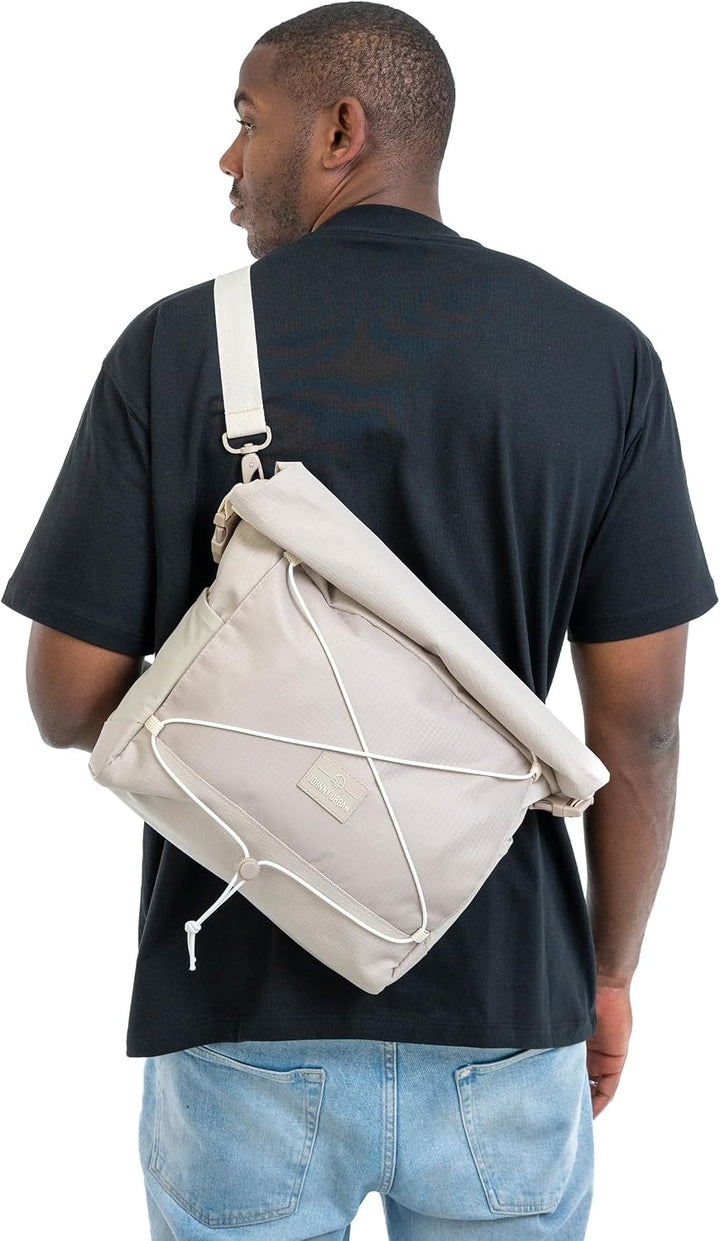 Johnny Urban Umhängetasche Herren & Damen - Dylan - Schultertasche mit Rolltopfunktion - Mögliche Er