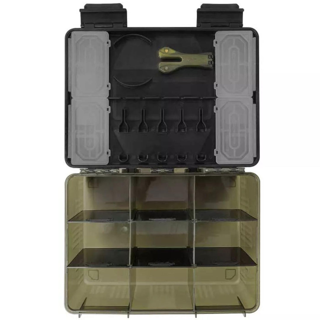 Korum Tackle Box Unloaded - Tacklebox, Zubehörbox, Kiste, Angelkiste, Tacklebox