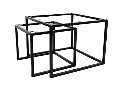 MaximaVida Frame Chicago for Square Coffee Table Set- DIY Coffee Table Set 44 x 44 x 38 cm / 59 x 59