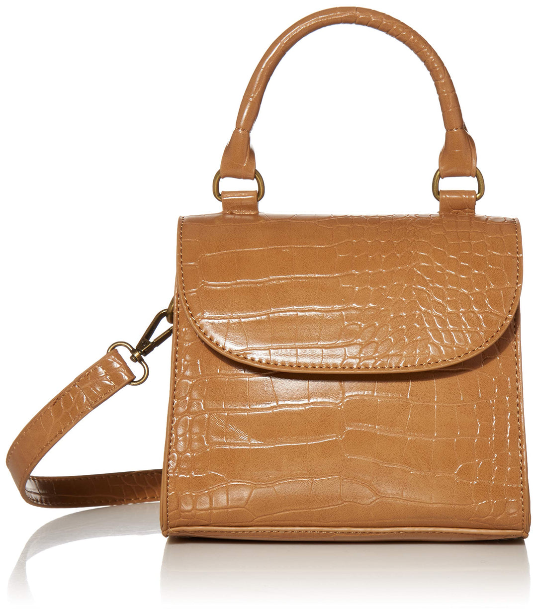 The Drop Damen Diana Top Handle Umhängetasche Backpacks Einheitsgrösse Camel, Einheitsgrösse Camel
