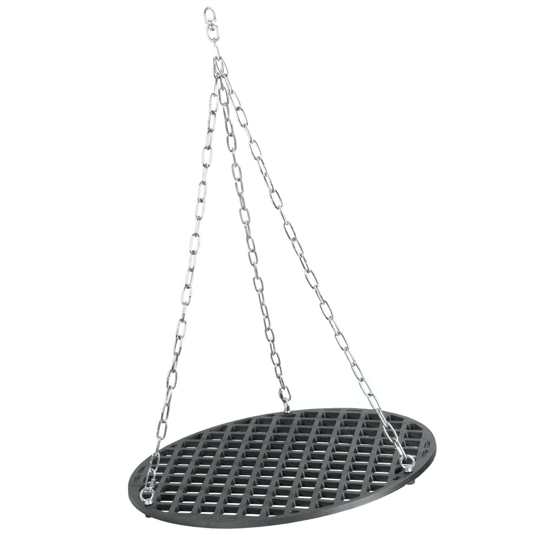 BBQ-Toro Gusseisen Grillrost rund Ø 54 cm | bereits eingebrannt - preseasoned | Outdoor Rost, Grillr