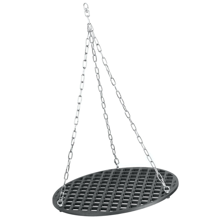 BBQ-Toro Gusseisen Grillrost rund Ø 54 cm | bereits eingebrannt - preseasoned | Outdoor Rost, Grillr