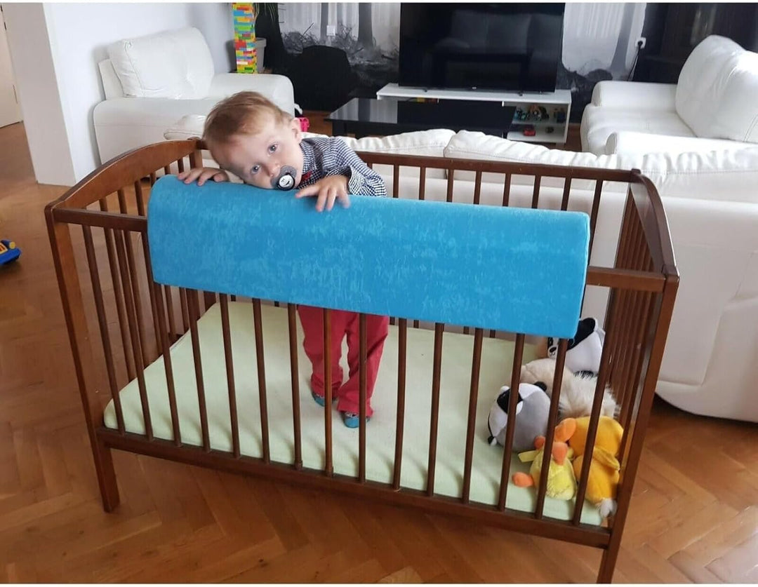 Bettkantenschutz für Kinderbetten Kissen für bettumrandung Rausfallschutz Abdeckung Kantenschutz für