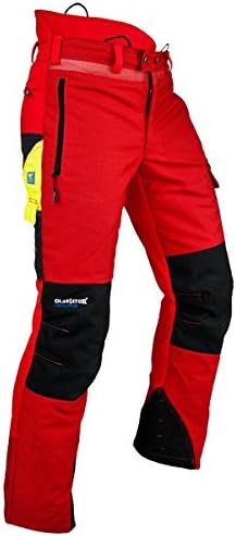 Pfanner Ventilation Schnittschutzhose Klasse 1 Gladiator Gewebe, Farbe:rot, Grösse:XS (kurzgr.), XS