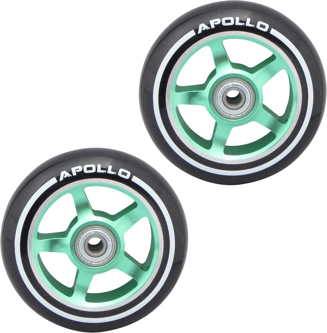 Apollo Stunt Scooter Ersatzräderset Pro Wheels - ABEC9 Kugellager, Roller Rad Ersatz-Räder passend S