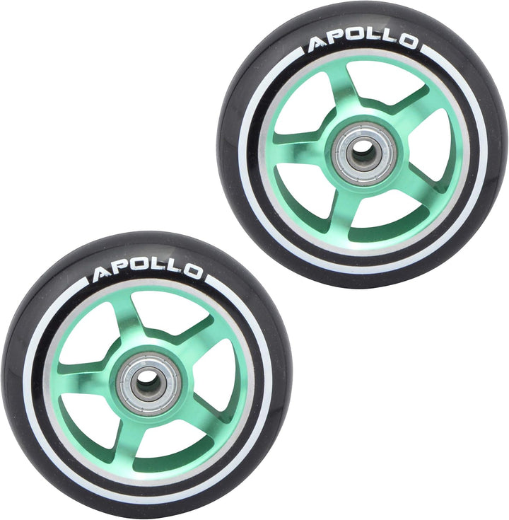 Apollo Stunt Scooter Ersatzräderset Pro Wheels - ABEC9 Kugellager, Roller Rad Ersatz-Räder passend S