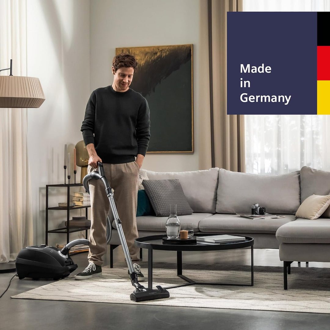 Siemens Staubsauger mit Beutel Z 7.0 VSZ7A400, ideal für Allergiker, Hygiene-Filter Plus, leise, Bod