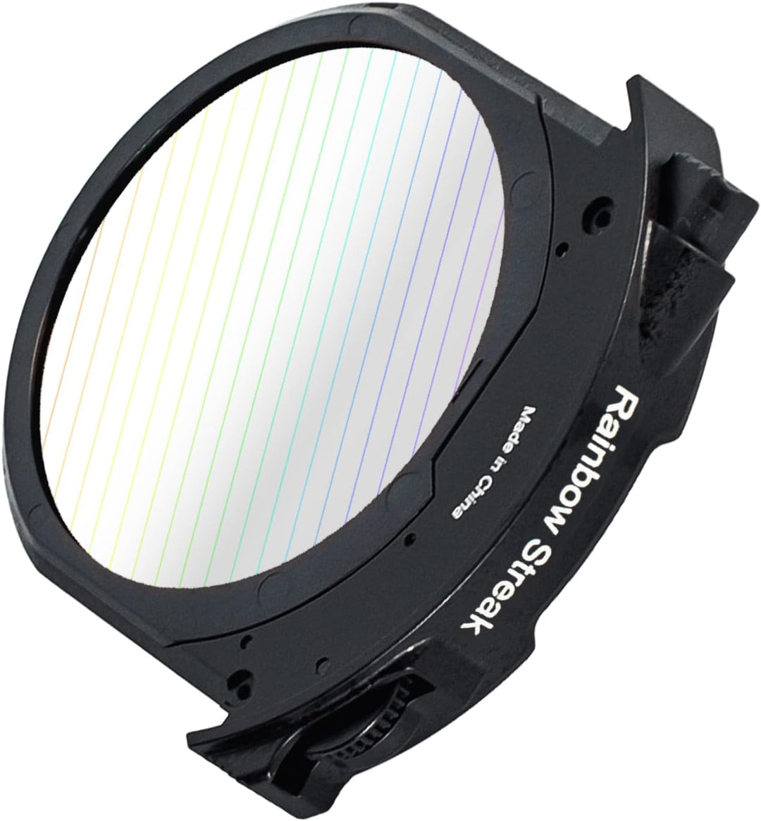 Meike Rainbow Streak Drop-in Filter für Canon und Meike Drop-in Filter Mount Adapter Serie MK-EFTR-R