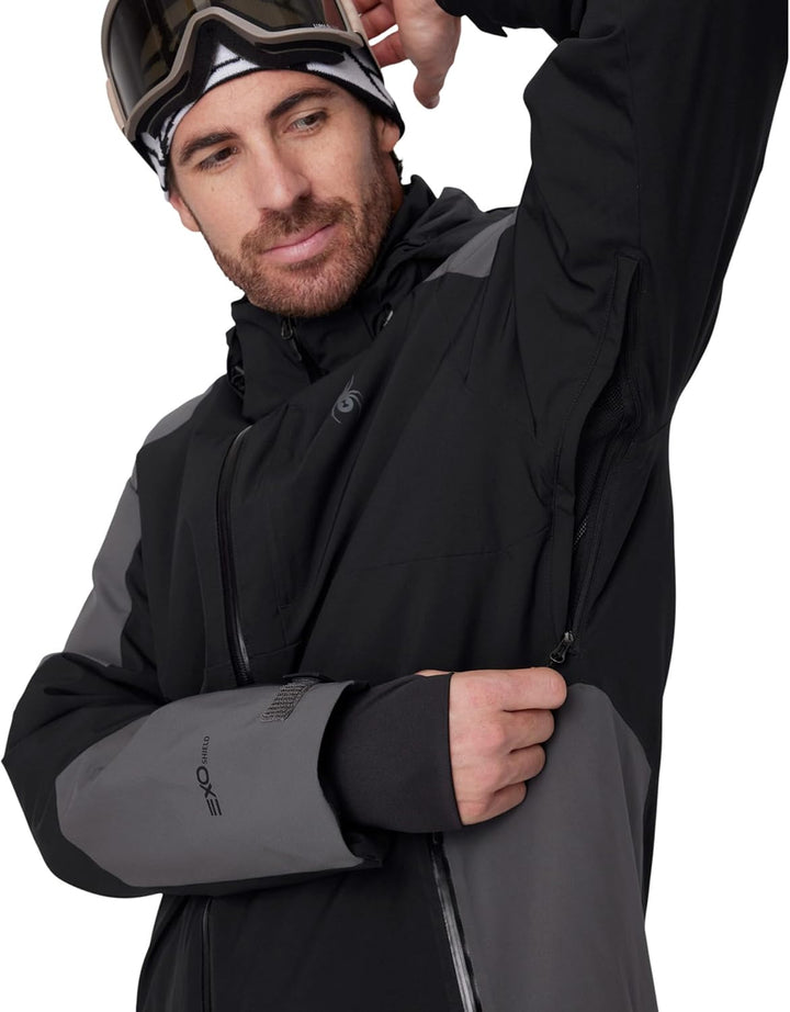 Spyder Herren Vertex Jacket Skijacke S Schwarz, S Schwarz