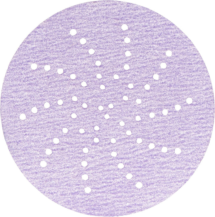 3M Hookit Purple Clean Schleifscheibe 343U, 30272, P500, 50 Scheiben pro Karton 1, 1