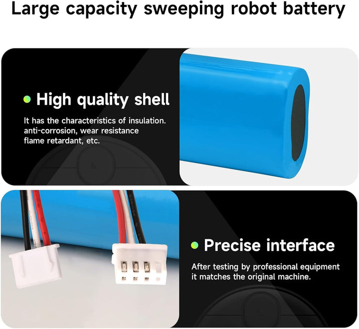 4500mAh/14.4V Ersatzakku für Ecovacs Deebot N8,N8+,N8 Pro,N8 Pro+, N5, for Ecovacs Deebot Ozmo 920/9
