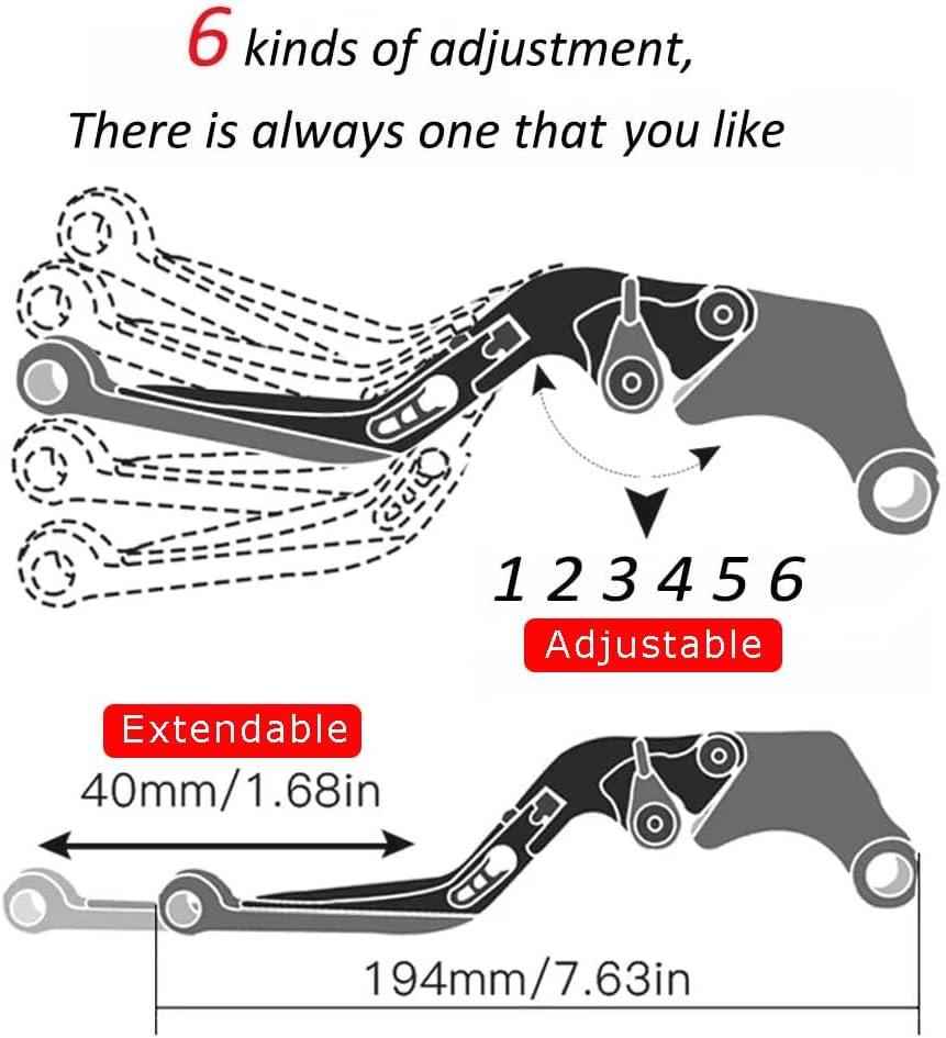 Z900 Einstellbare Kupplung Bremshebel Für Z900 Z 900 2017 2018 2019 2020 - Grün/Schwarz, free