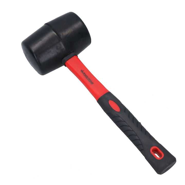 Toolzone Gummihammer, 900 g, Griff aus Faser