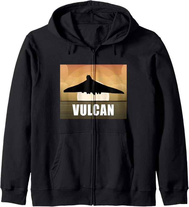 Vulcan Bomber RAF Fighter Aircraft Plane Avro Aviation Gift Kapuzenjacke