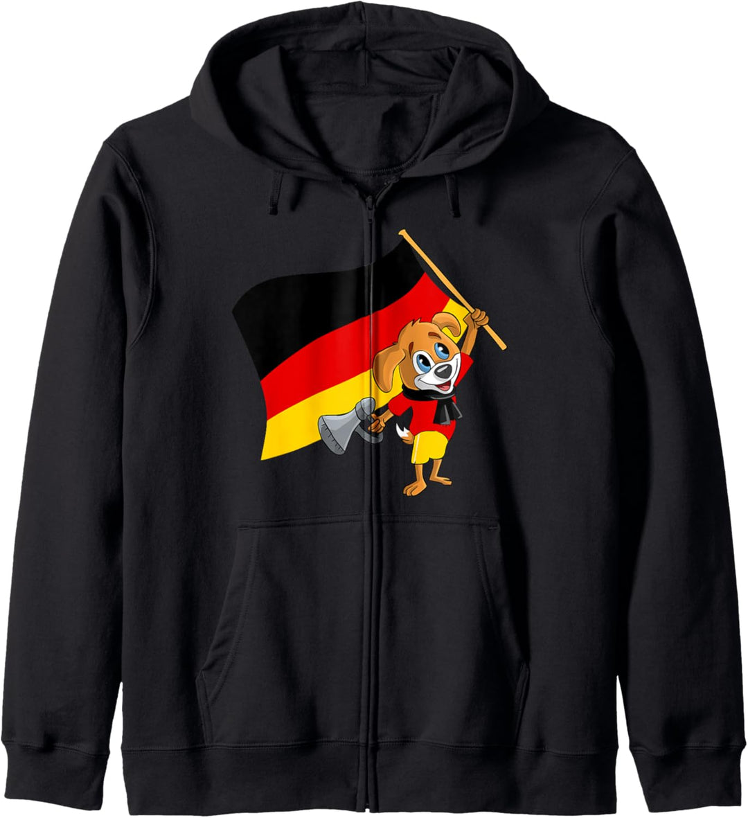 Deutschland Fan Kapuzenjacke